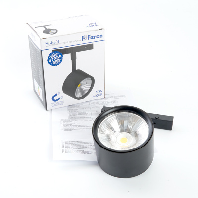 Светильник трековый на шинопровод FERON MGN305