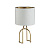 5660/1T MODERNI LN23 389 матовое золото, белый Настольная лампа E14 40W 220V STACY