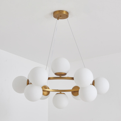 Подвесной светильник Zortes BLUME ZRS.1895.04, Мощность - 84вт, Тип лампы: E27, В -1100мм/600мм / Ш - ø720мм