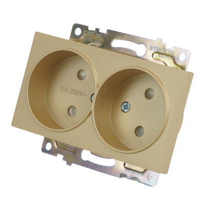 Розетка STEKKER GLS10-7113-08