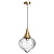 4950/1 PENDANT ODL22 469 бронзовый/прозрачный/стекло Подвес E14 1*40W KESTA