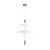 10244/C Brass Подвесной светильник LOFT IT Skylar