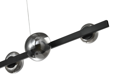 Люстра  подвесная ZORTES FRITTO ZRS.1888.06, Мощность - 24Вт, Тип лампы: LED, В -1650мм / Ш - 1200мм / Г - 120мм