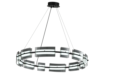 Люстра  подвесная ZORTES LOFT ZRS.1802.80, Мощность - 40Вт, Тип лампы: LED, В -1500мм / Ш - ø800мм / Г - 800мм