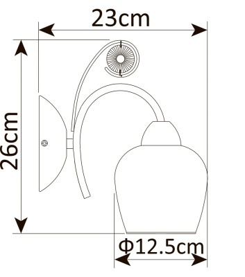 Бра Arte Lamp MILLO