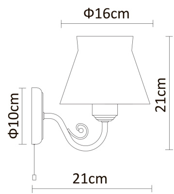Бра Arte Lamp MARGHERITA