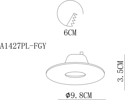 Точечный встраиваемый светильник Arte Lamp UOVO
