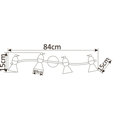 Спот Arte Lamp PICCHIO