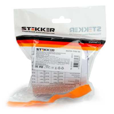 Выключатели STEKKER GLS10-7104-04