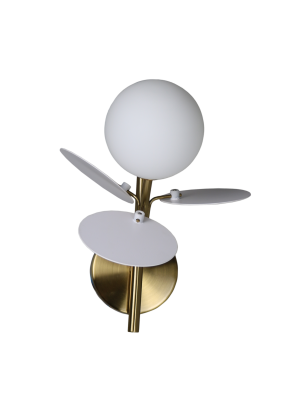 Настенный светильник ZORTES FLORET ZRS.01201.01, Мощность - 7Вт, Тип лампы: G9, В -250мм / Ш - 220мм