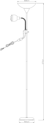 Торшер Arte Lamp DUETTO