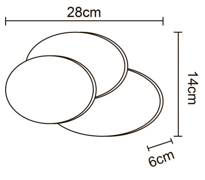 Декоративная подсветка Arte Lamp TRIO