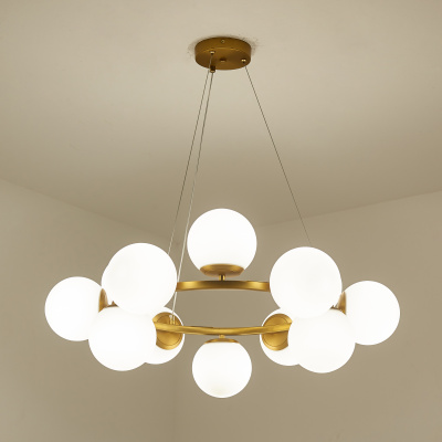 Подвесной светильник Zortes BLUME ZRS.1895.04, Мощность - 84вт, Тип лампы: E27, В -1100мм/600мм / Ш - ø720мм