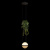 10121/1P Dark grey Подвесной светильник LOFT IT Jardin