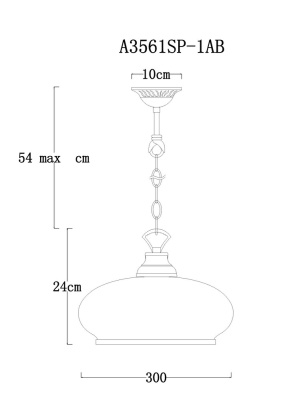 Подвесной светильник Arte Lamp ARMSTRONG