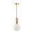 4669/1 PENDANT ODL20 471 золотой/белый Подвес E27 1*40W (тип лампы СВЕЧА ) 220V OKIA