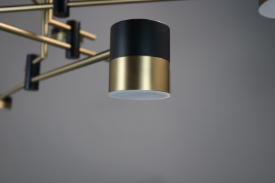 Люстра  подвесная ZORTES LUNAR ZRS.1805.08, Мощность - 80Вт, Тип лампы: LED, В -380мм / Ш - 1000мм / Ш - ø1000мм