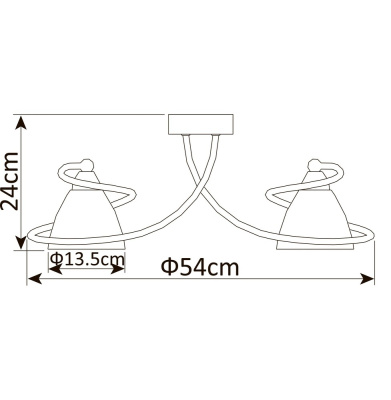 Люстра Arte Lamp FABIA
