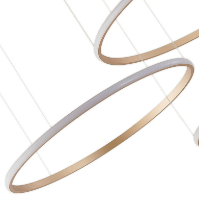 Светильник ZORTES RINGOLIGHT ZRS.33325.75F, Мощность - 120Вт, Тип лампы: LED, В - 1500мм / Ш - ø400/ø600/ø800мм