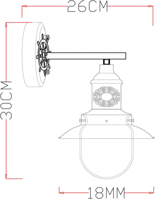 Бра Arte Lamp SAILOR
