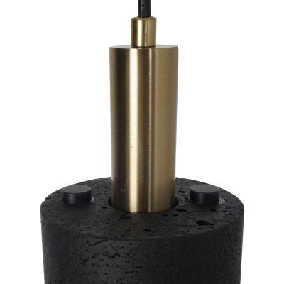 Подвесной светильник Zortes Tufo ZRS.2836.10, Мощность - Зависит от лампы, Тип лампы: E27, В -↕265мм / Ш - ᴓ100мм