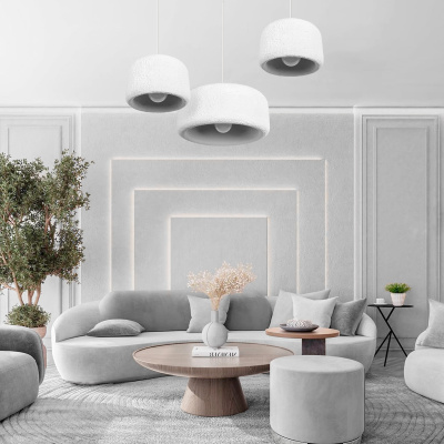 10252/300 White Подвесной светильник LOFT IT Stone