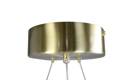 Люстра  подвесная ZORTES KRANZ ZRS.1585.21, Мощность - 100Вт, Тип лампы: LED, В -1580мм / Ш - 735мм / Ш - ø730мм