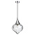 4949/1 PENDANT ODL22 469 хром/прозрачный/стекло Подвес E14 1*40W KESTA