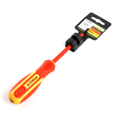 Отвертка диэлектрическая STEKKER SDE-SL40-100