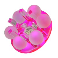 8330-G-9-Pk Светильник точечный розовый