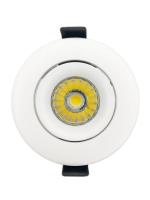 006R-7W-3000K-Wh Светильник светодиодный встраиваемый белый