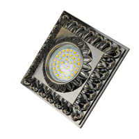 6121SQ-GU-10-Br Светильник точечный коричневый