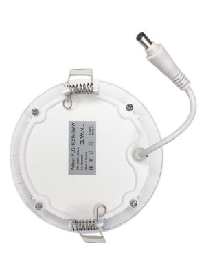 102R-6W-4000K-Wh Светильник светодиодный встраиваемый