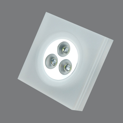 227 SQ Точечный светильник LED-3*1W