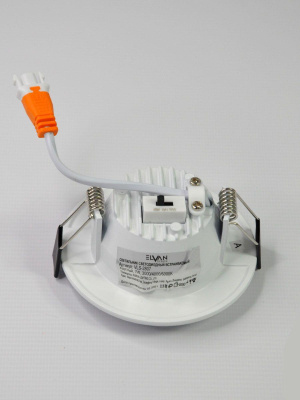 708R-7W-3000K/4000K/6000K-Wh/2807 Светильник встраиваемый белый